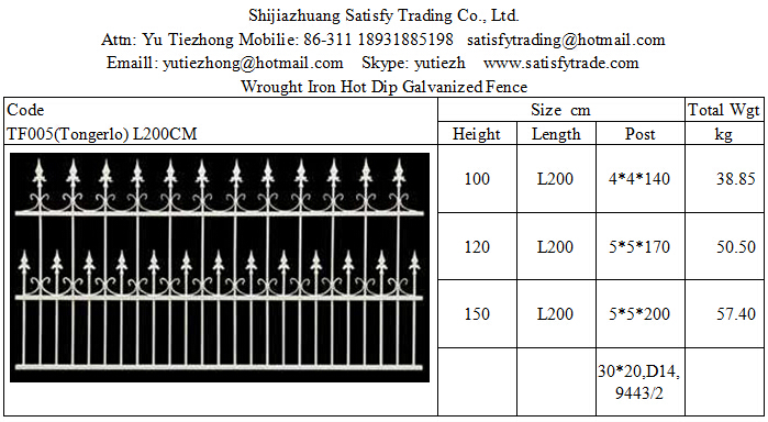 Steel Fence-TF005