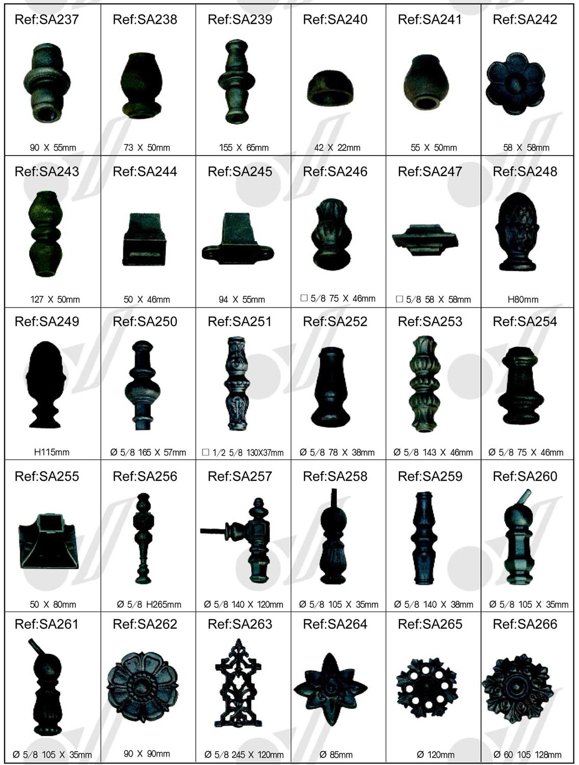 Iron Ornament-06
