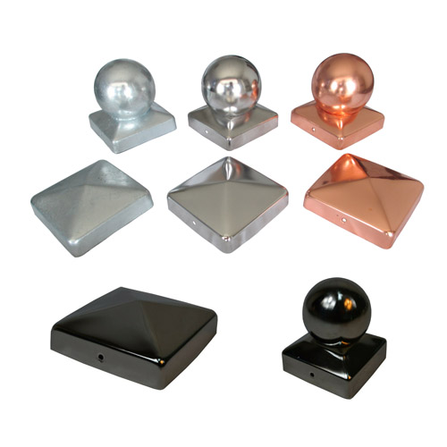 Post Cap-Stamped Square